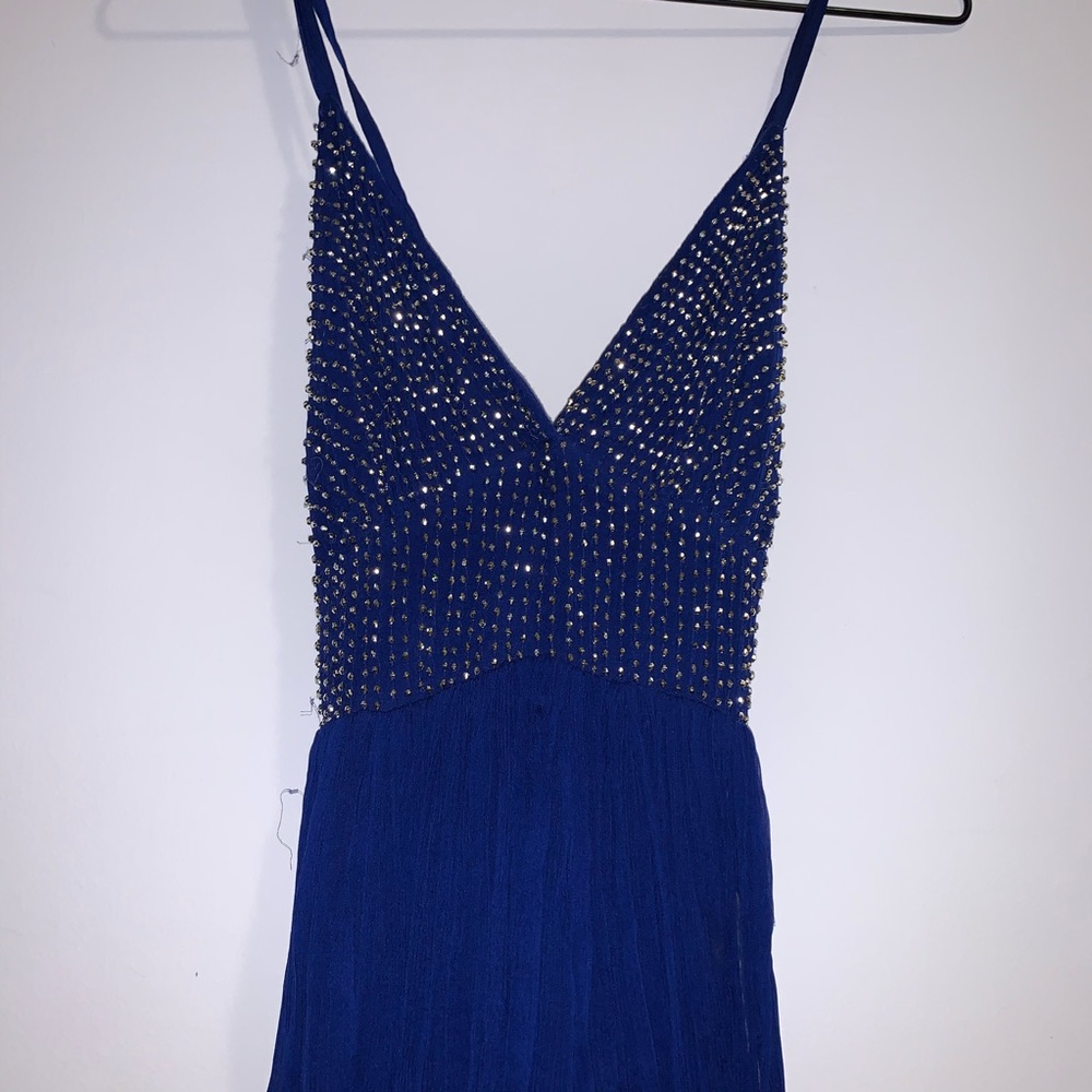 Free People Beaded Mini Dress